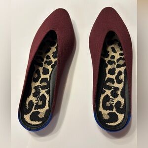 Rothy's Women's Burgundy Flats size 9
